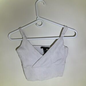 White forever 21 tank top